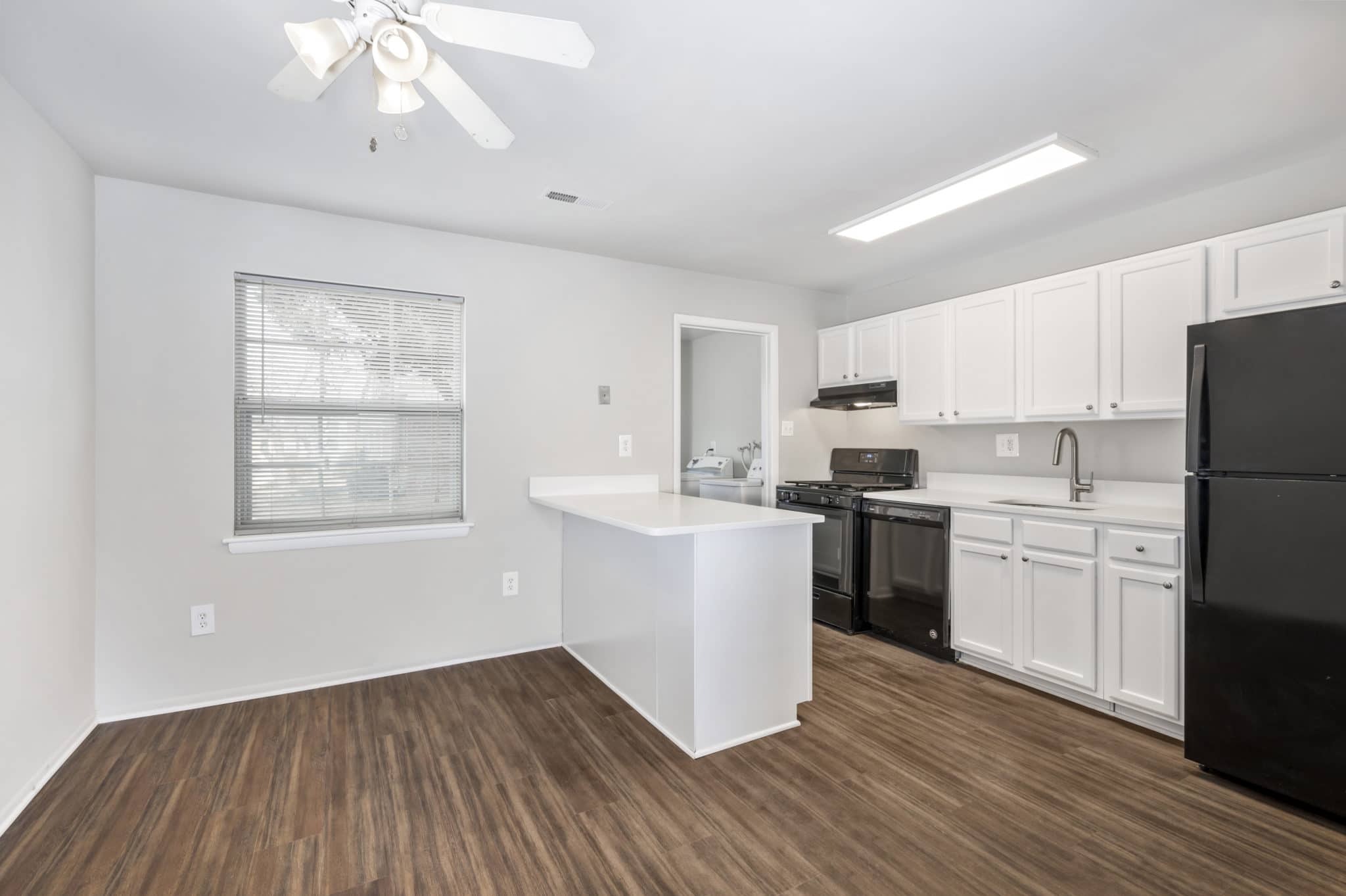 kitchen and dining area | Spark Waldorf Apartments